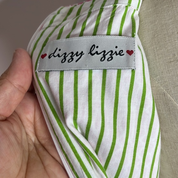 DizzyLizzy  pink white cotton summer dress - Picture 9 of 10